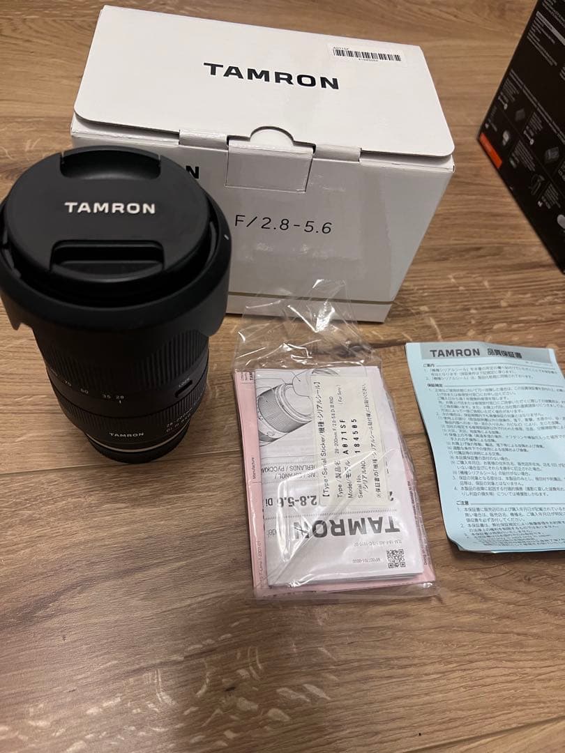 レンズ(ズーム) TAMRON28-200mm F/2.8-5.6 Di III RXD