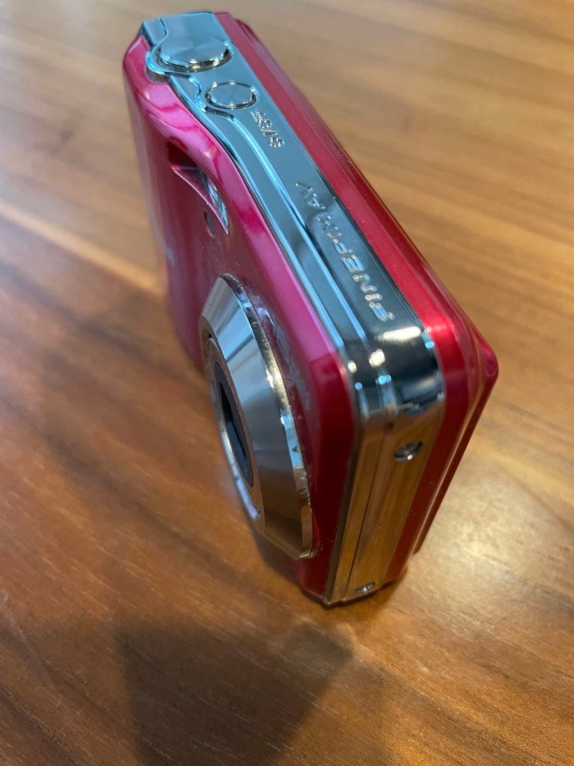 Fujifilm FinePix AV250 レッド デジタルカメラ 単三電池 - メルカリ