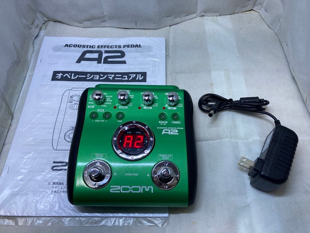 zoom アコースティック マルチエフェクター A2 互換ACアダプター付
