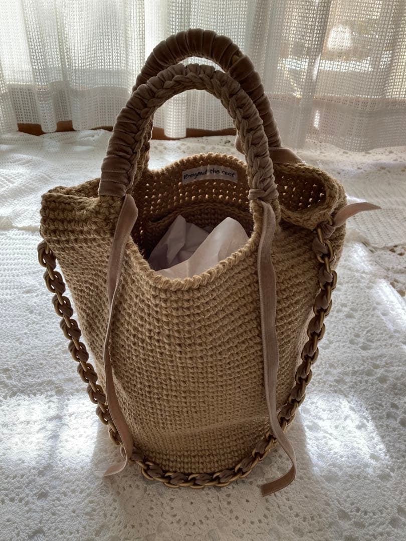 お値下げ　ビヨンドザリーフ　ヘンプ　バッグ 最終価格※ ビヨンドザリーフbeyond the reef ヘンプ - メルカリ