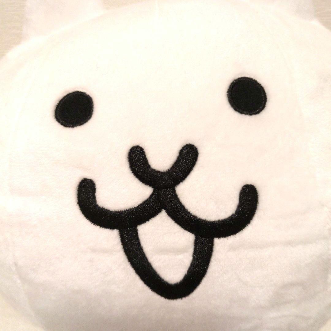 新品タグ付き ふわふわ にゃんこ大戦争 ビッグぬいぐるみネコ ナムコ