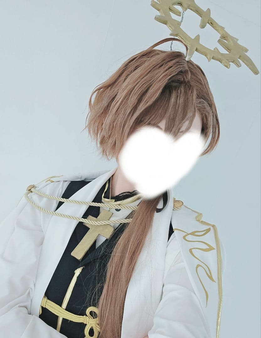 即購入可】 にじさんじ 加賀美ハヤト 天使衣装 セット済みウィッグ