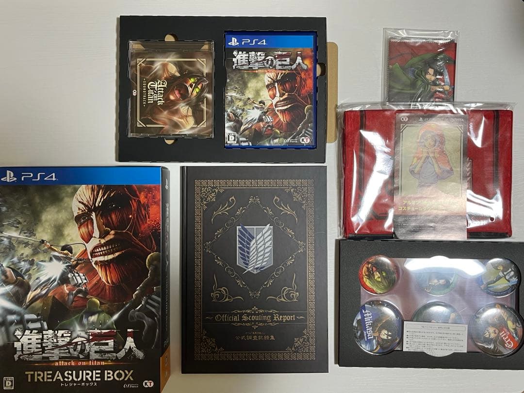 PS4 進撃の巨人 TREASURE BOX - メルカリ
