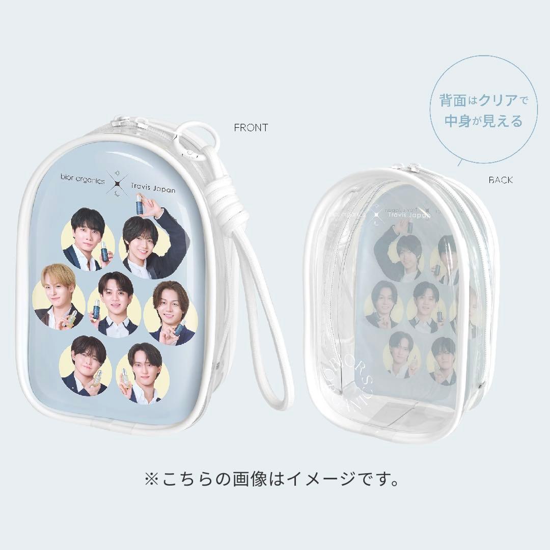 限定】bior organics Travis Japanオリジナルポーチ② - メルカリ