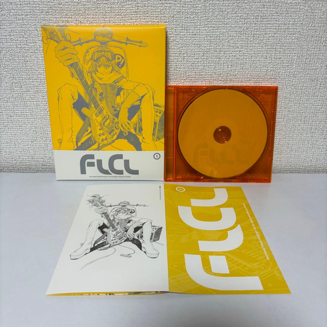 【ほぼ未使用】フリクリ DVD全巻 初回限定盤