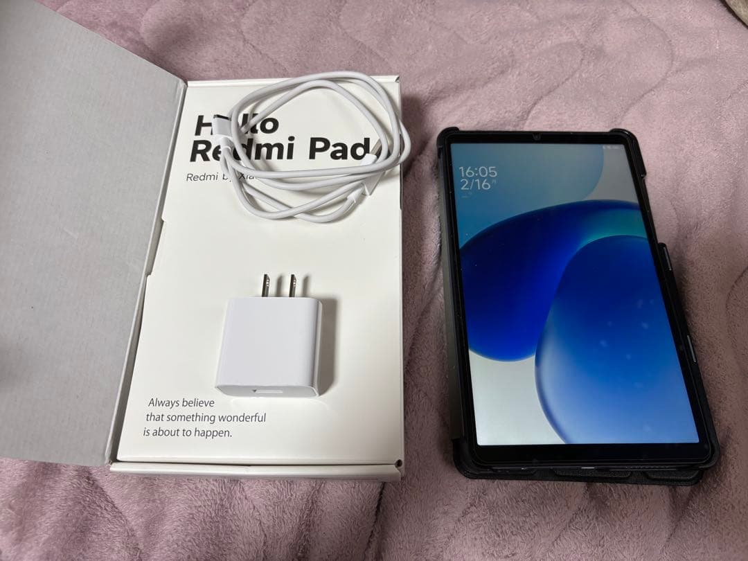 Redmi Pad SE 8.7(箱、説明書、ケーブル類)＋ケース - メルカリ