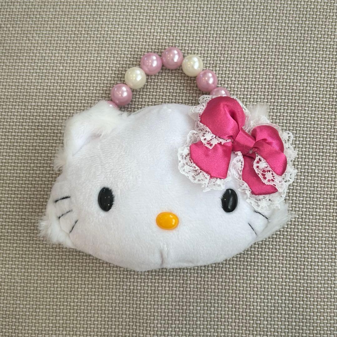 チャーミーキティ 顔型ぬいぐるみポーチ - メルカリ
