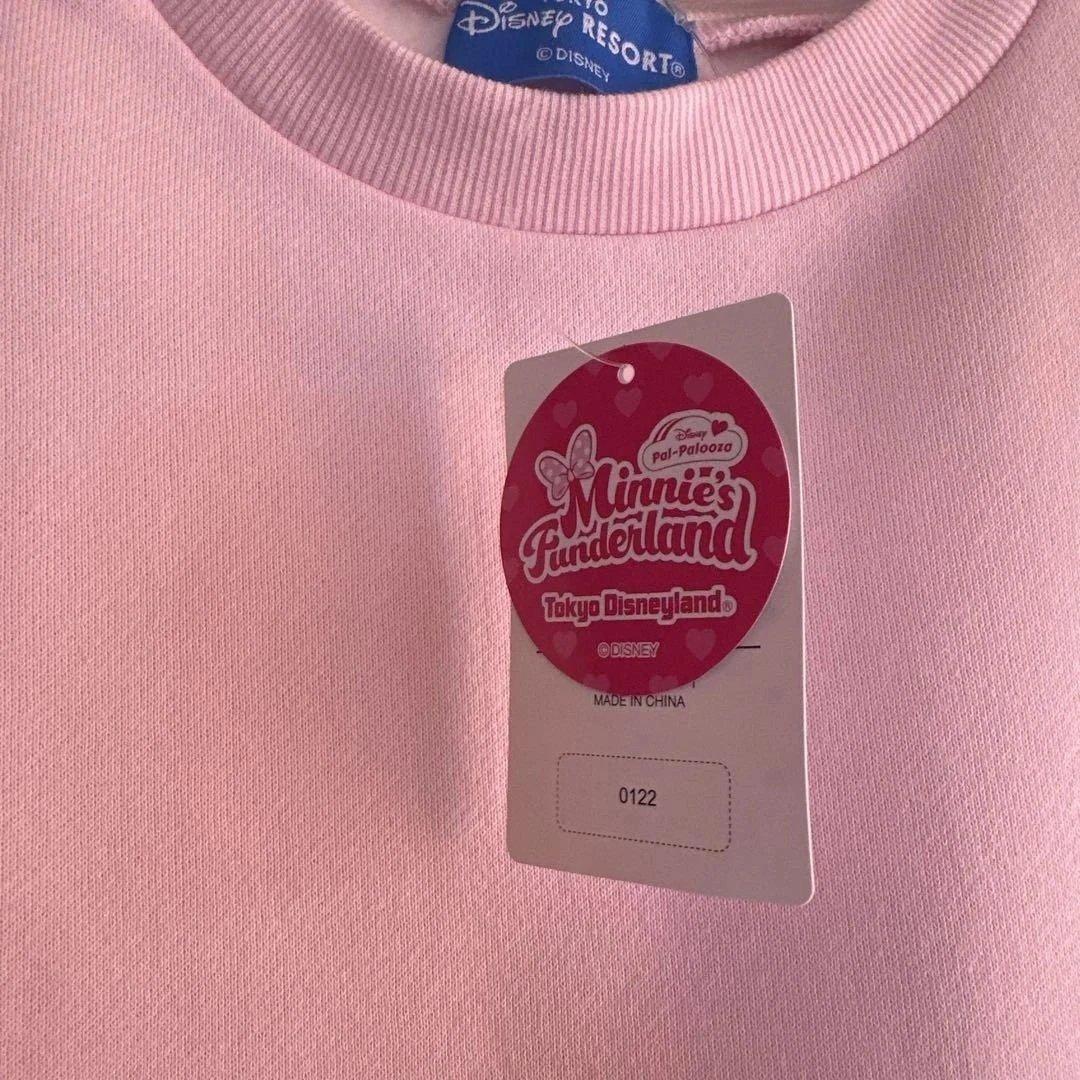 新品タグ付】ディズニーランドミニーのファンダーランド スウェットM-L