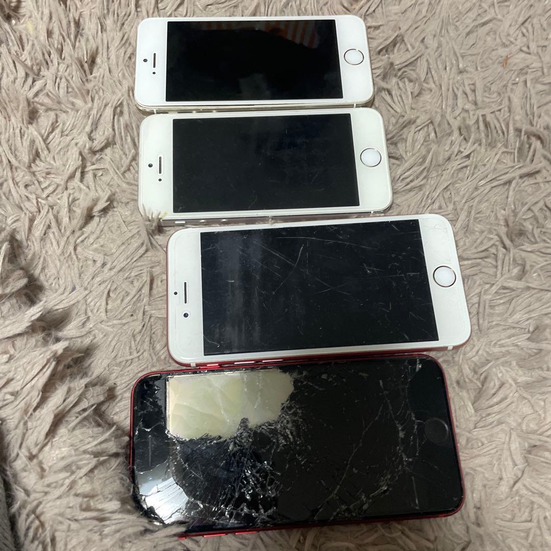 iPhone 5, 5S, SE 4台セット - メルカリ