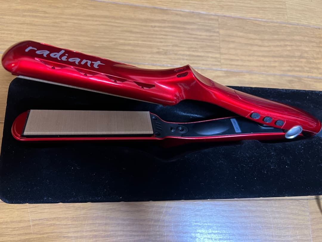 radiant LM125-R ストレートヘアアイロン 28mm レッド radiant