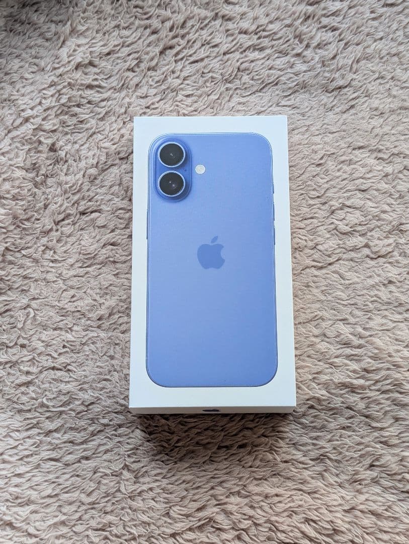 新品未開封 iPhone 16 128GB ウルトラマリン 　　　　 おまけ付き iPhone 16 128GB ウルトラマリン 新品未使用未開封 - メルカリ