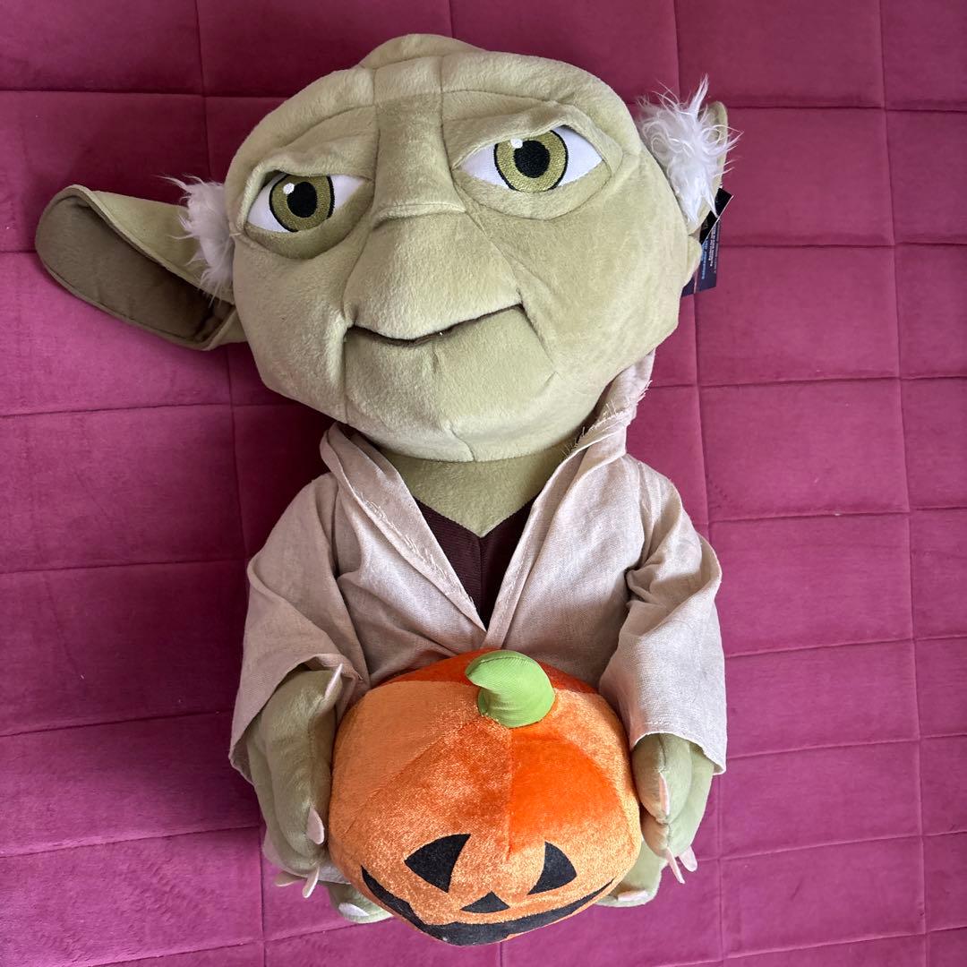 希少品　ヨーダ ぬいぐるみ ハロウィン　パンプキン Amazon.co.jp: GUUZOGG ハロウィンぬいぐるみ 9.8インチ 夜光