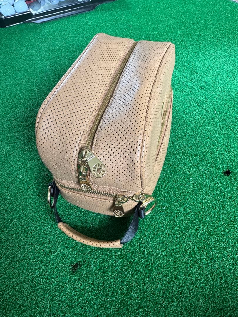 ムータマリン CONTINUA パンチングエシカルレザーカートポーチ - メルカリ