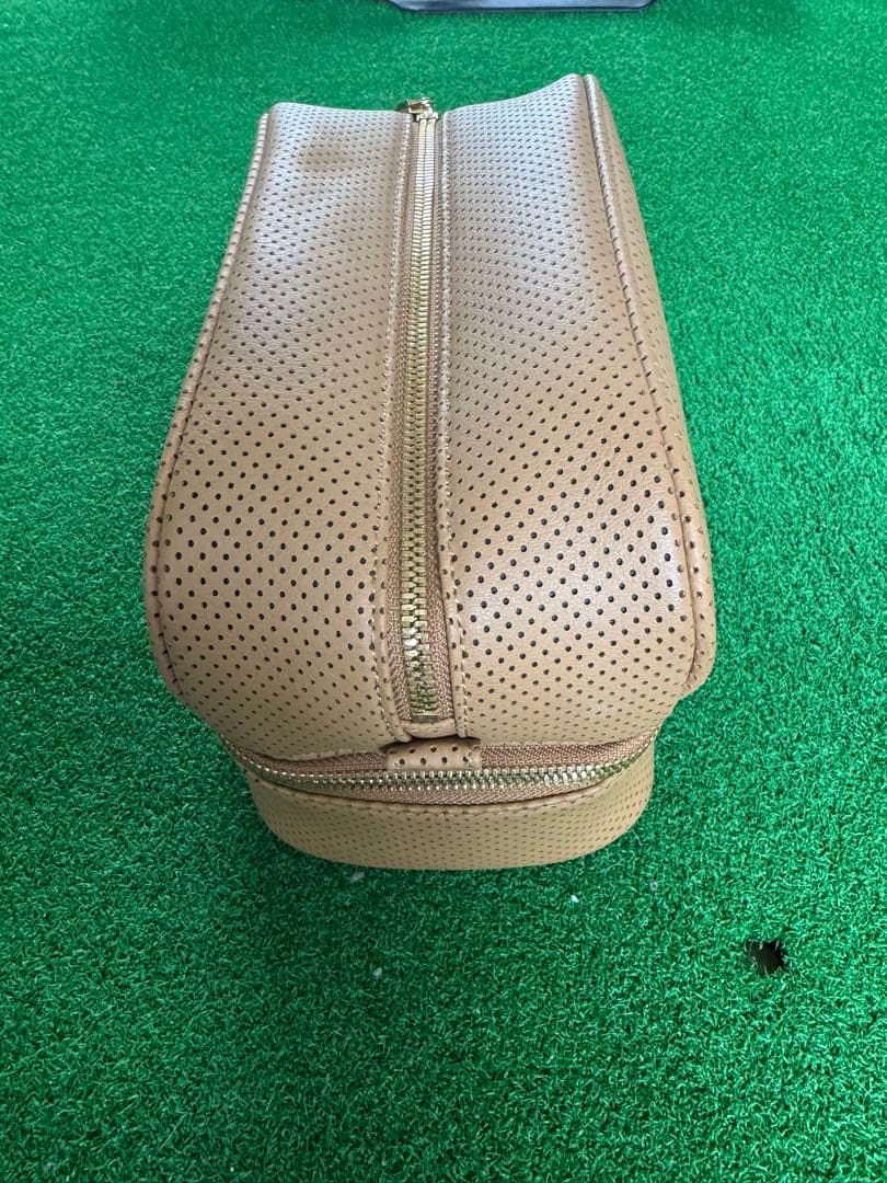 ムータマリン CONTINUA パンチングエシカルレザーカートポーチ - メルカリ