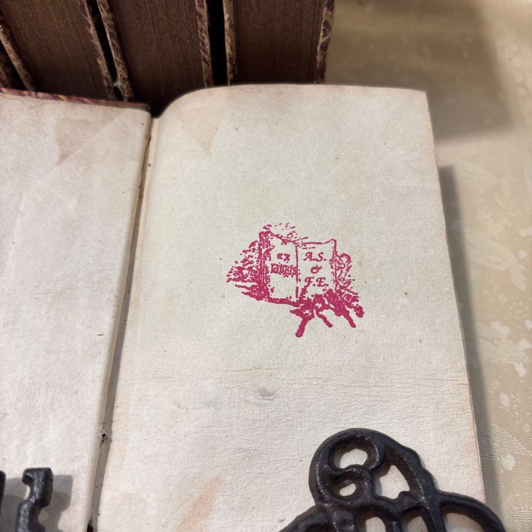 アンティーク ビンテージ フランス語 洋書 古書 洋古書 5巻セット