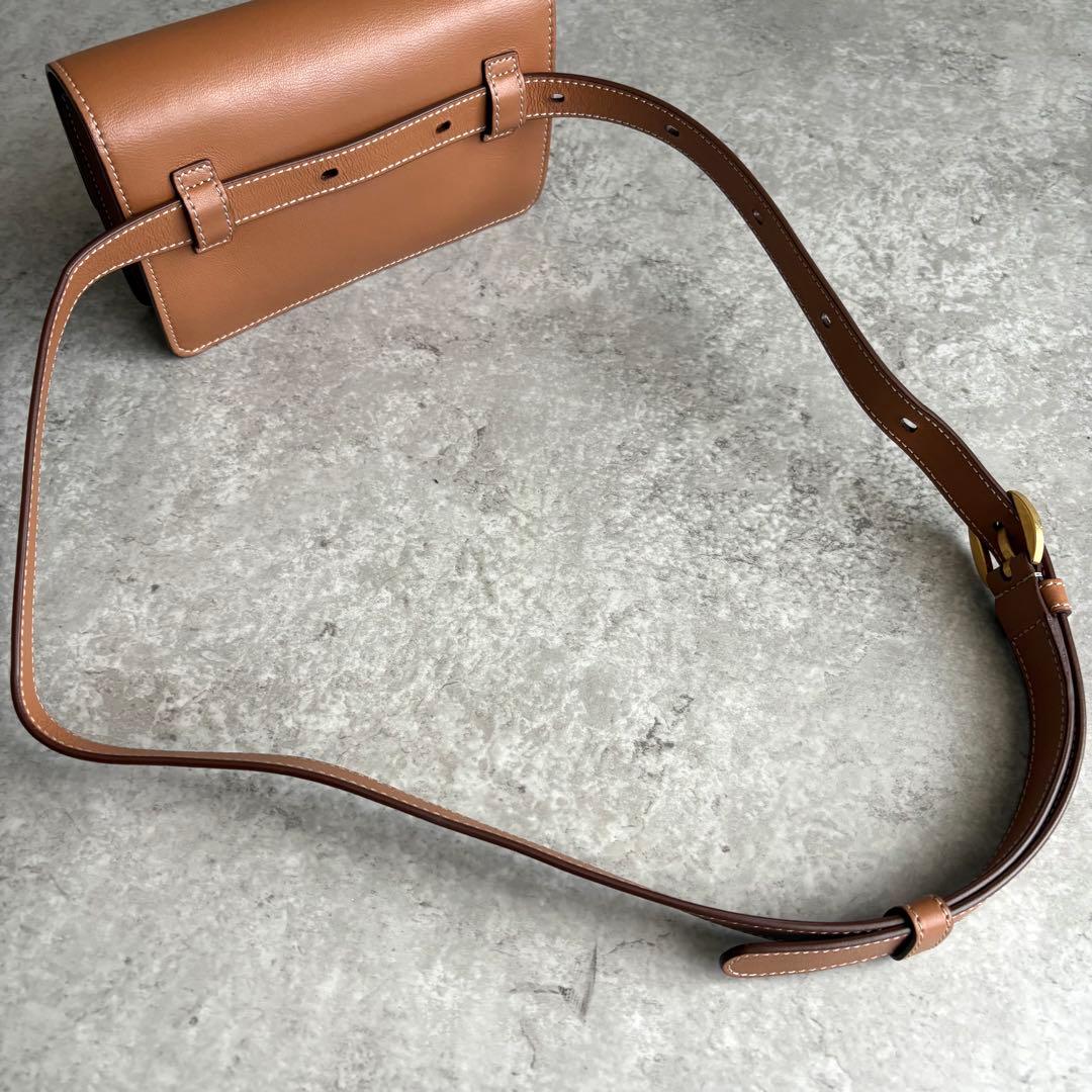 中古王様】TOD'S Tタイムレス 2way ショルダーバッグ ベルトバッグ