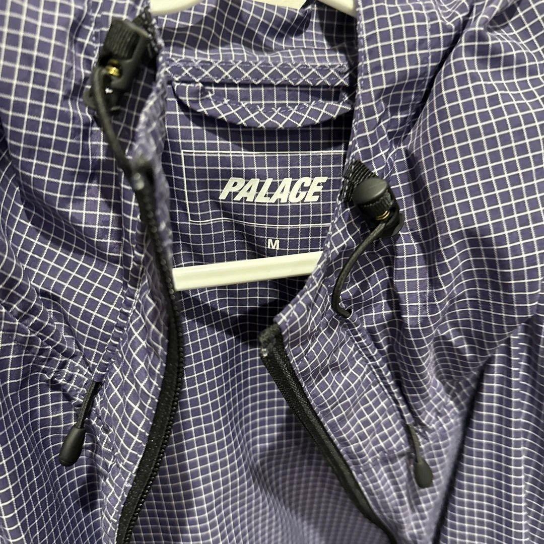 PALACE チェック柄ナイロンジャケット Mサイズ-再開困難 JR北海道、
