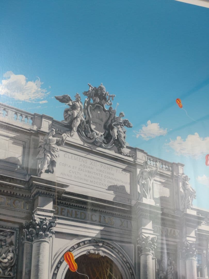 真作 保存状態◎ ヒロヤマガタ アースリーパラダイス イン ローマ 15号