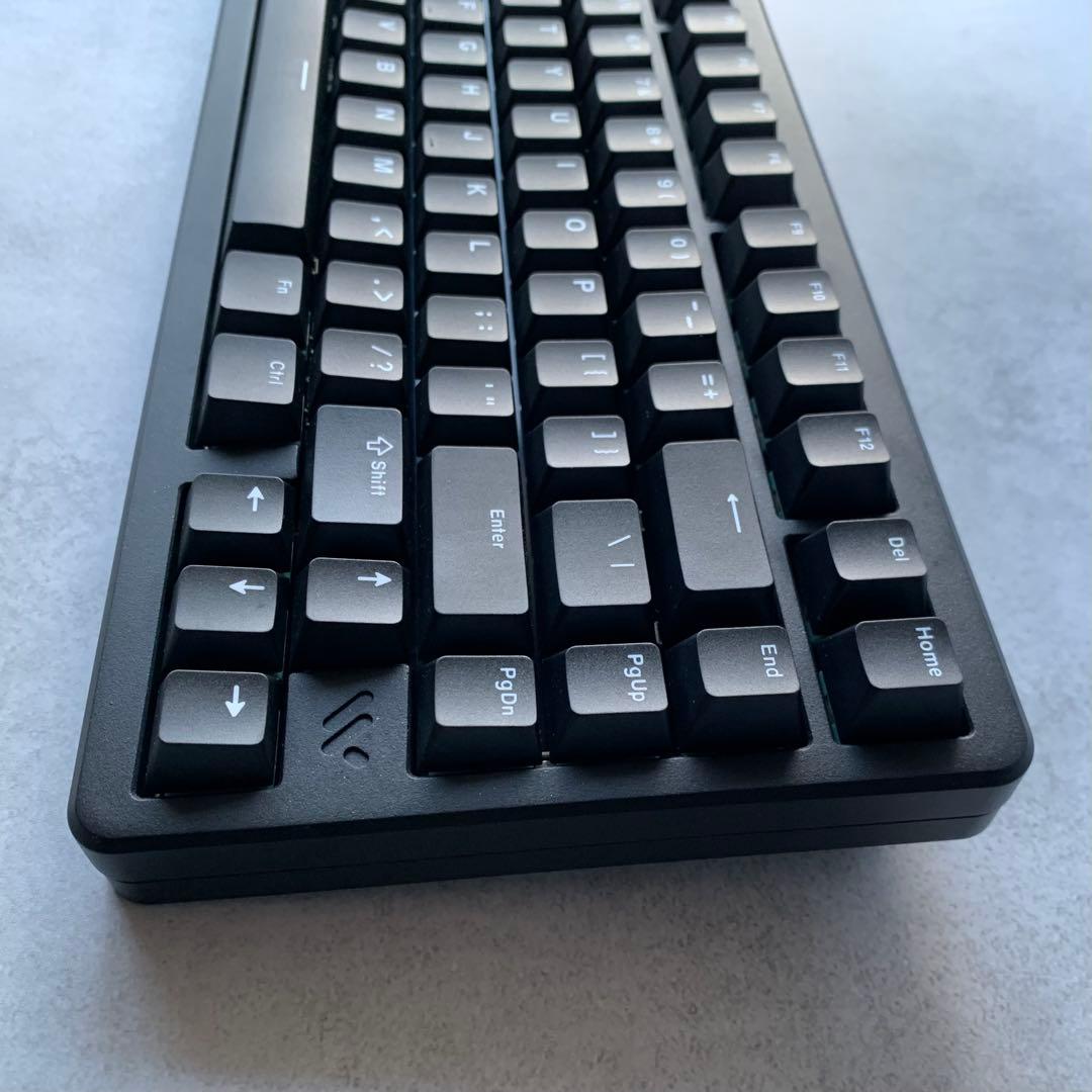 Womier SK75 Black + FR4 Plate 自作キーボード - メルカリ