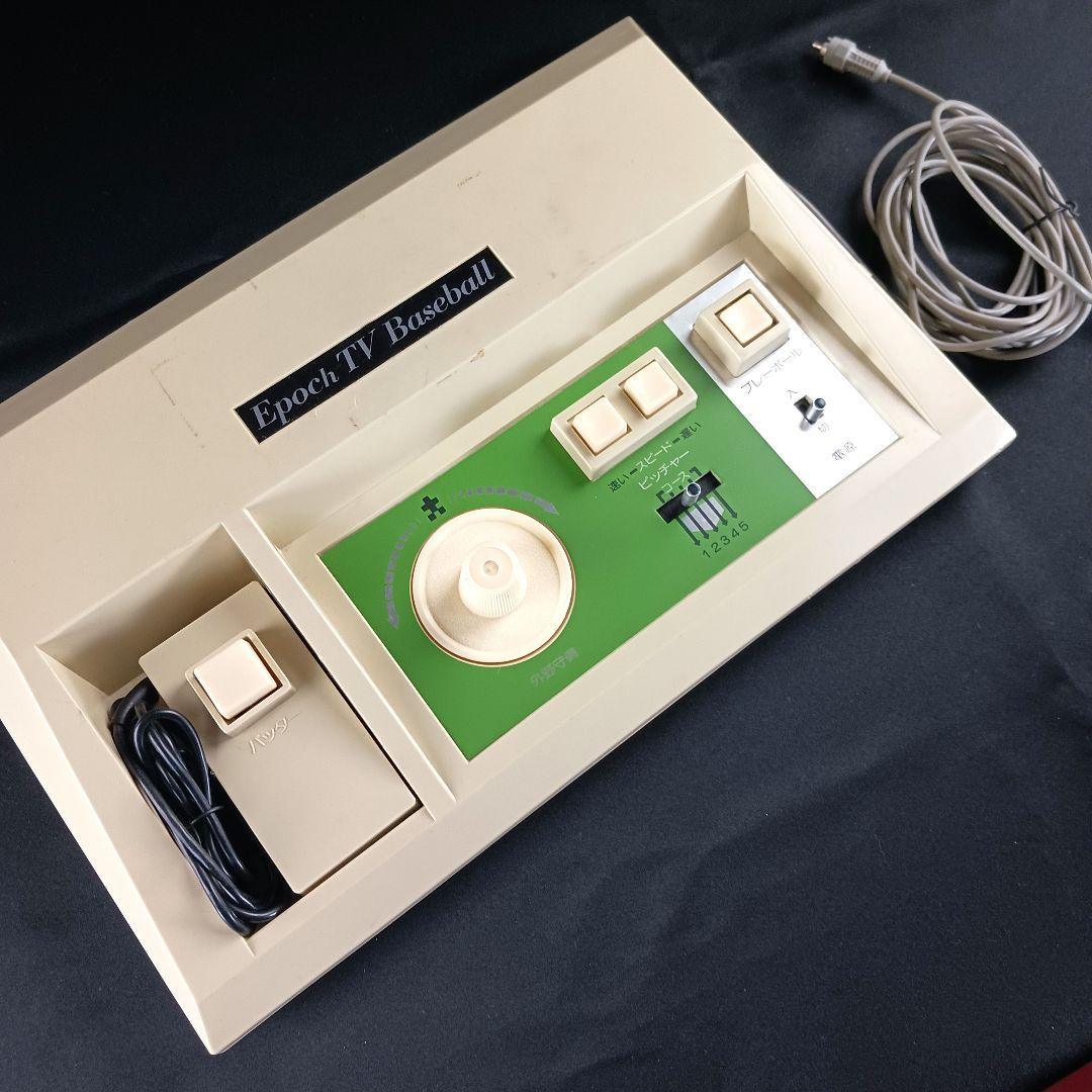 レトロ エポック社 テレビ野球ゲーム TV-BASEBALL 箱付き 2F - メルカリ