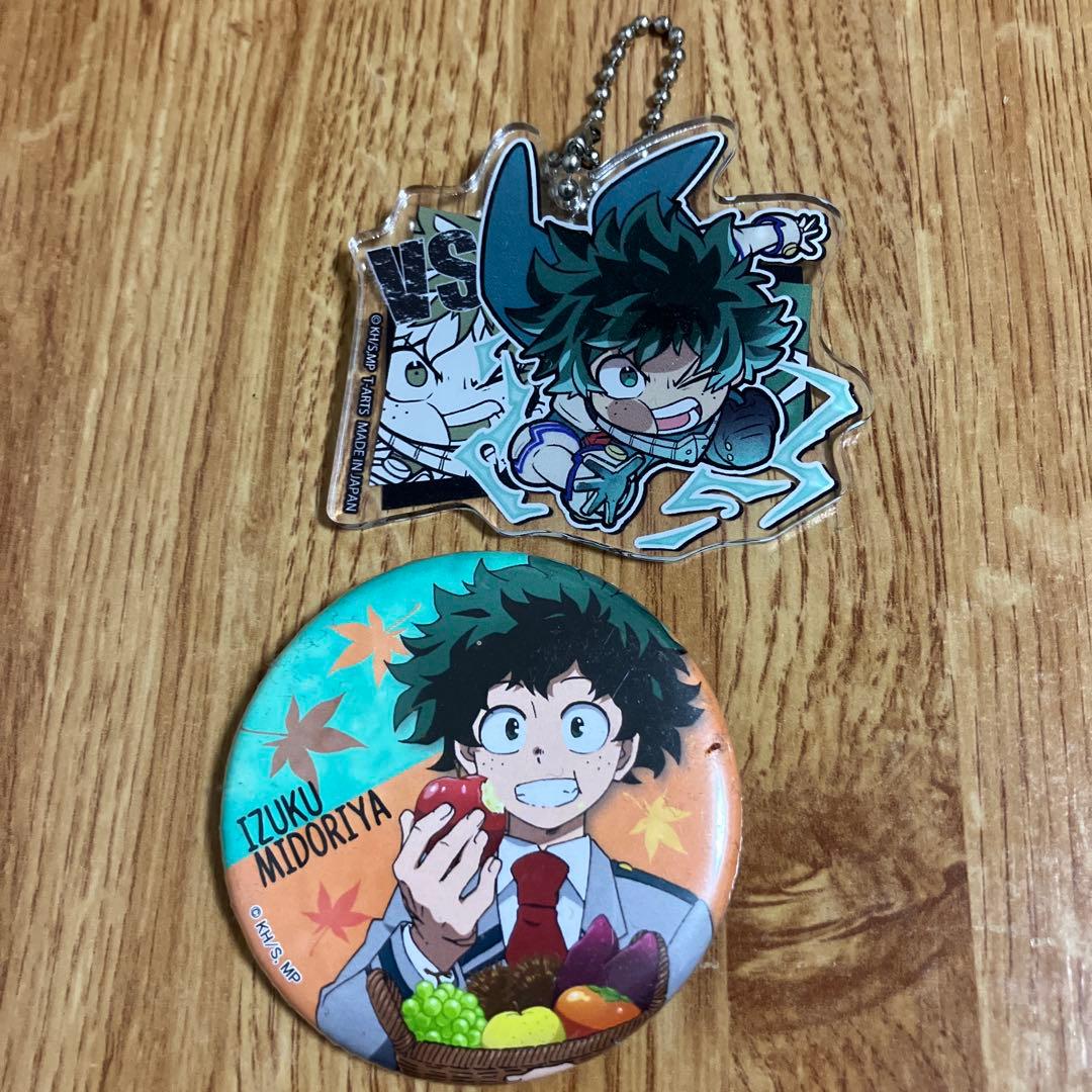 緑谷出久 アクリルキーホルダー&バッジセット - メルカリ