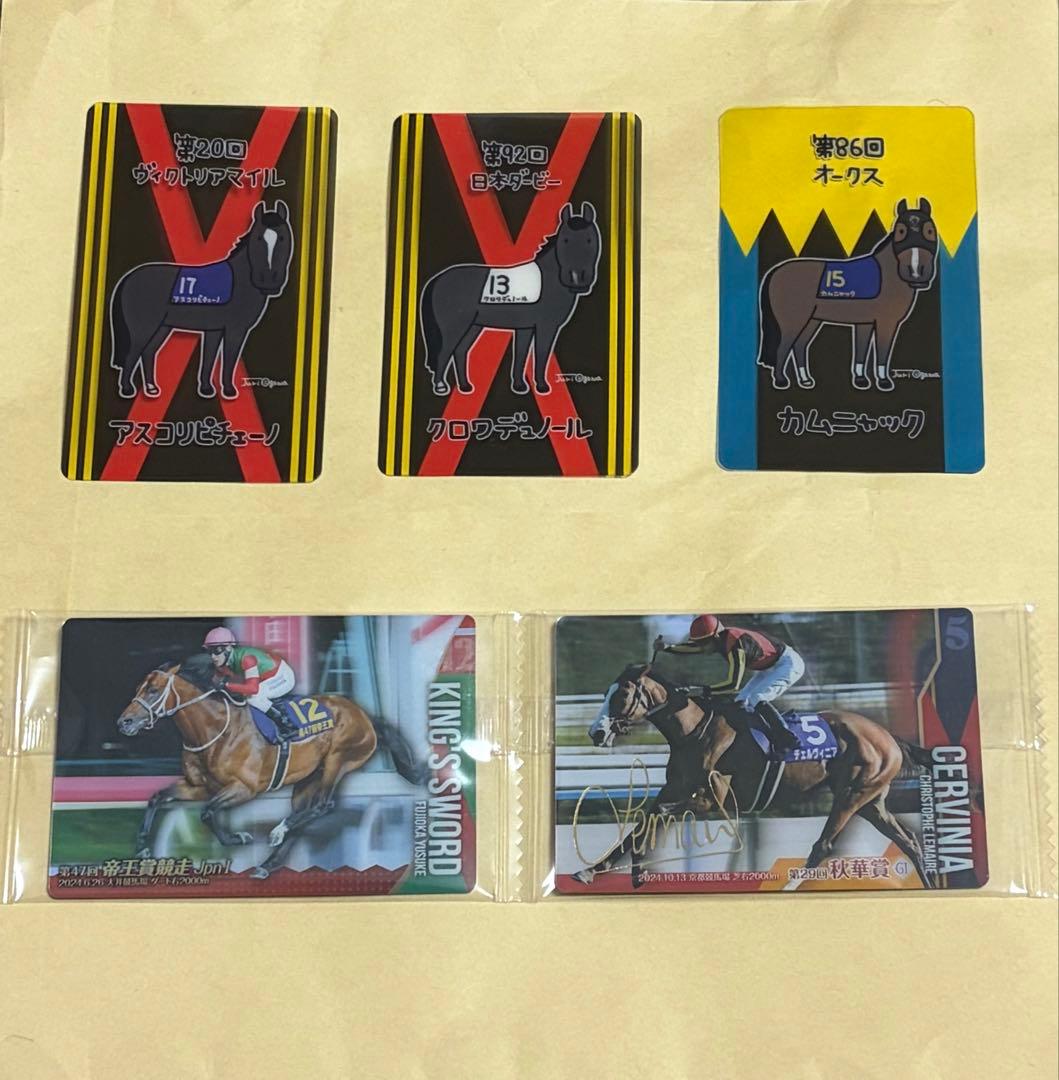 JRAウェルカムチャンス E賞 2025年G1 レース優勝馬クリアカード等