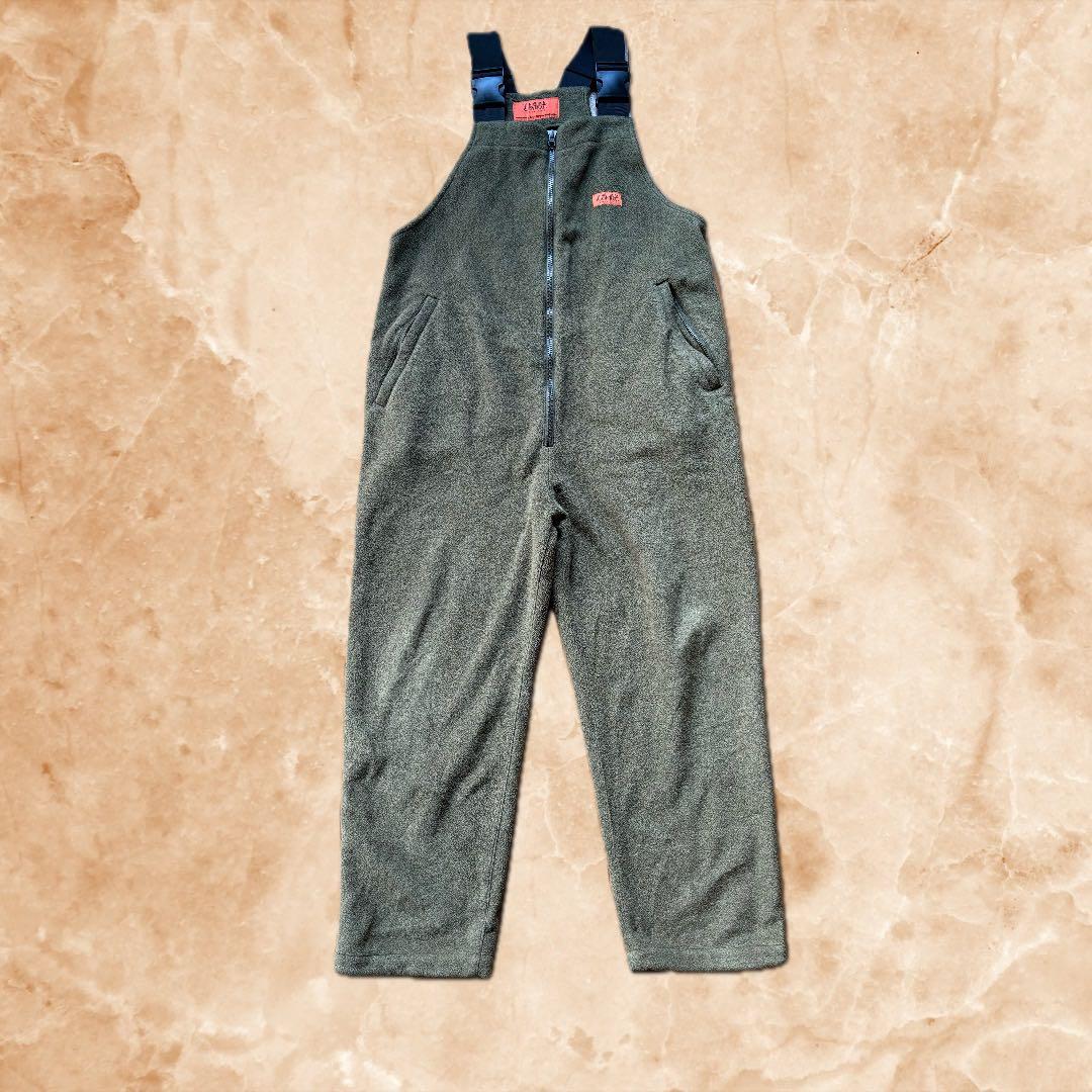 UNIVERSAL OVERALL フリースオーバーオール オリーブグリーン　M UNIVERSAL OVERALL フリースオーバーオール オリーブグリーン M