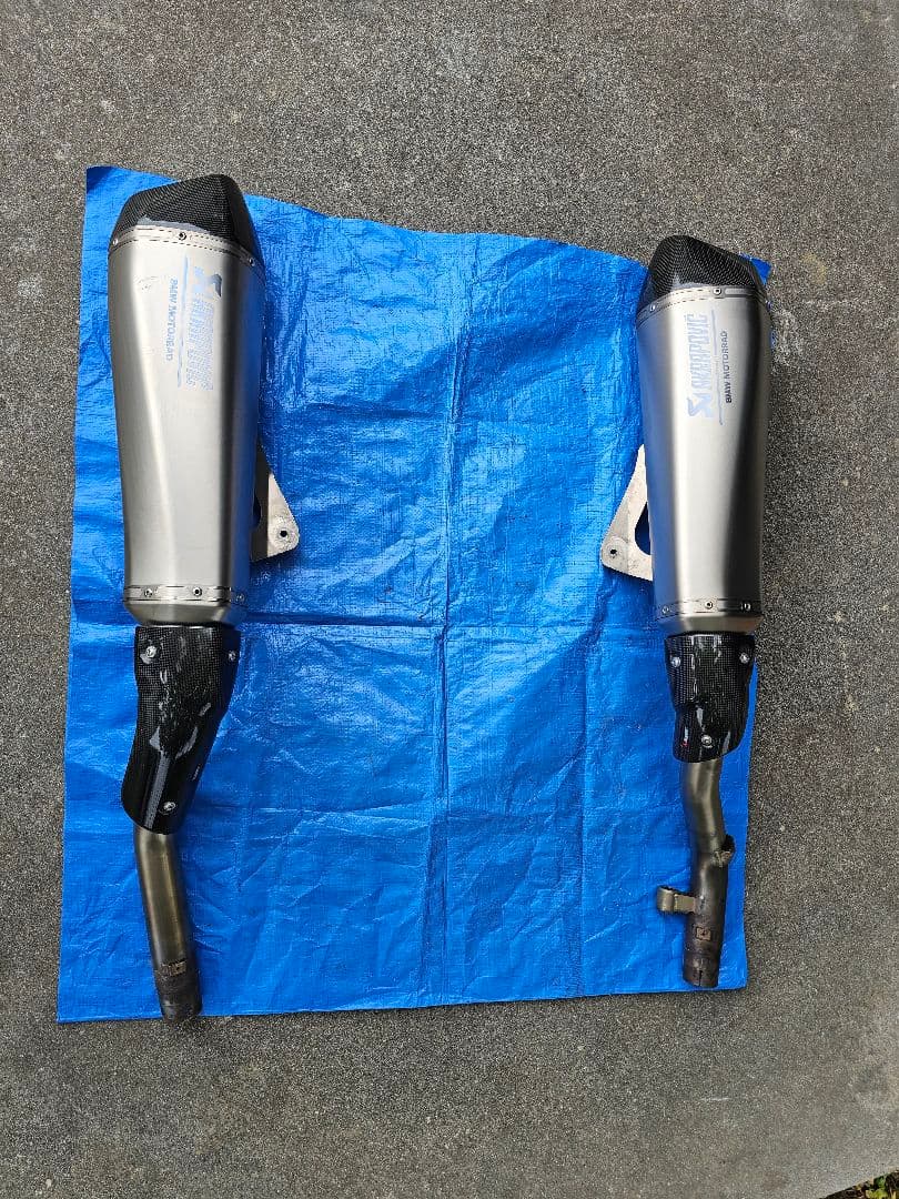 K1600GTL　純正アクラポビッチマフラー Webike | AKRAPOVIC アクラポビッチ e1仕様スリップオンラインマフラー