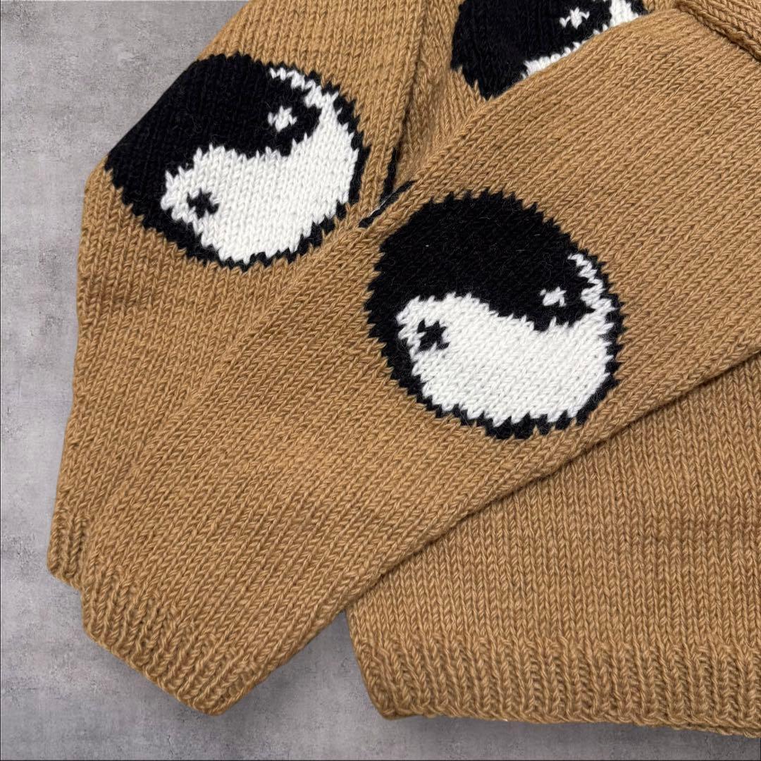Macmahon knitting millsマクマホン 陰陽マーク ニットの通販｜beswd.com