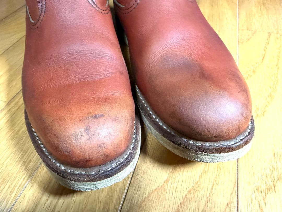中古レッドウィングの8866 ペコスJP 24.0 USA 6D REDWING