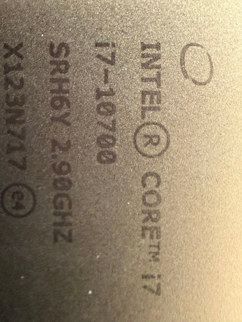 Intel Core i7-10700 CPU 2.90GHz動作品 Amazon | Intel Core i7-10700F Comet Lake 2.9GHz 16MB スマート