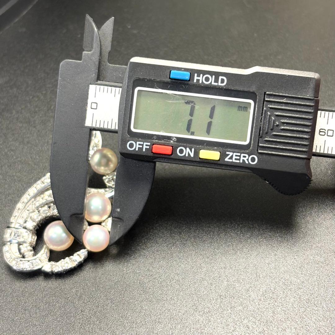 TASAKI ダイヤモンド ブローチ 2.42ct pt900 プラチナ