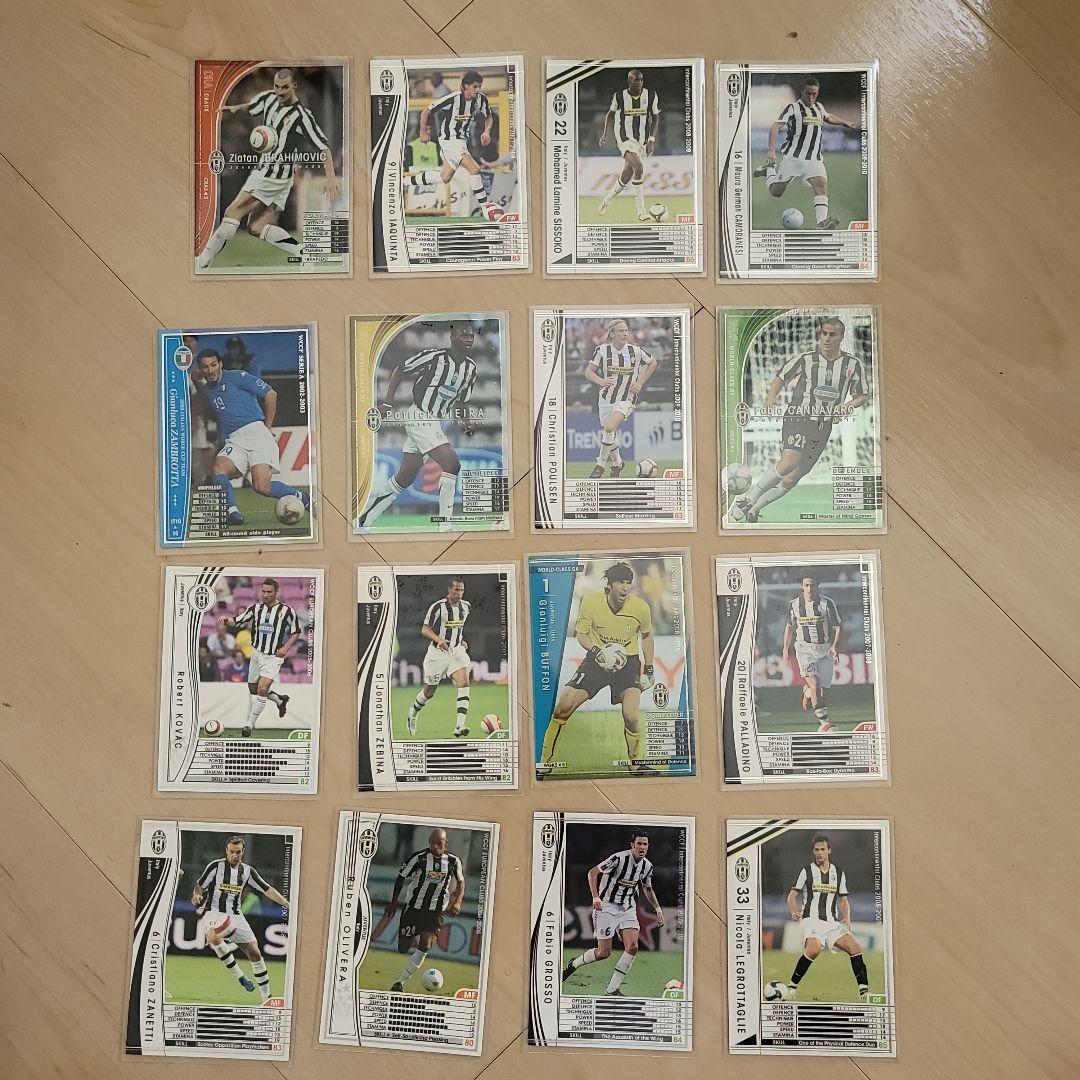 ユベントス トレーディングカード 16枚セット wccf デッキ - メルカリ