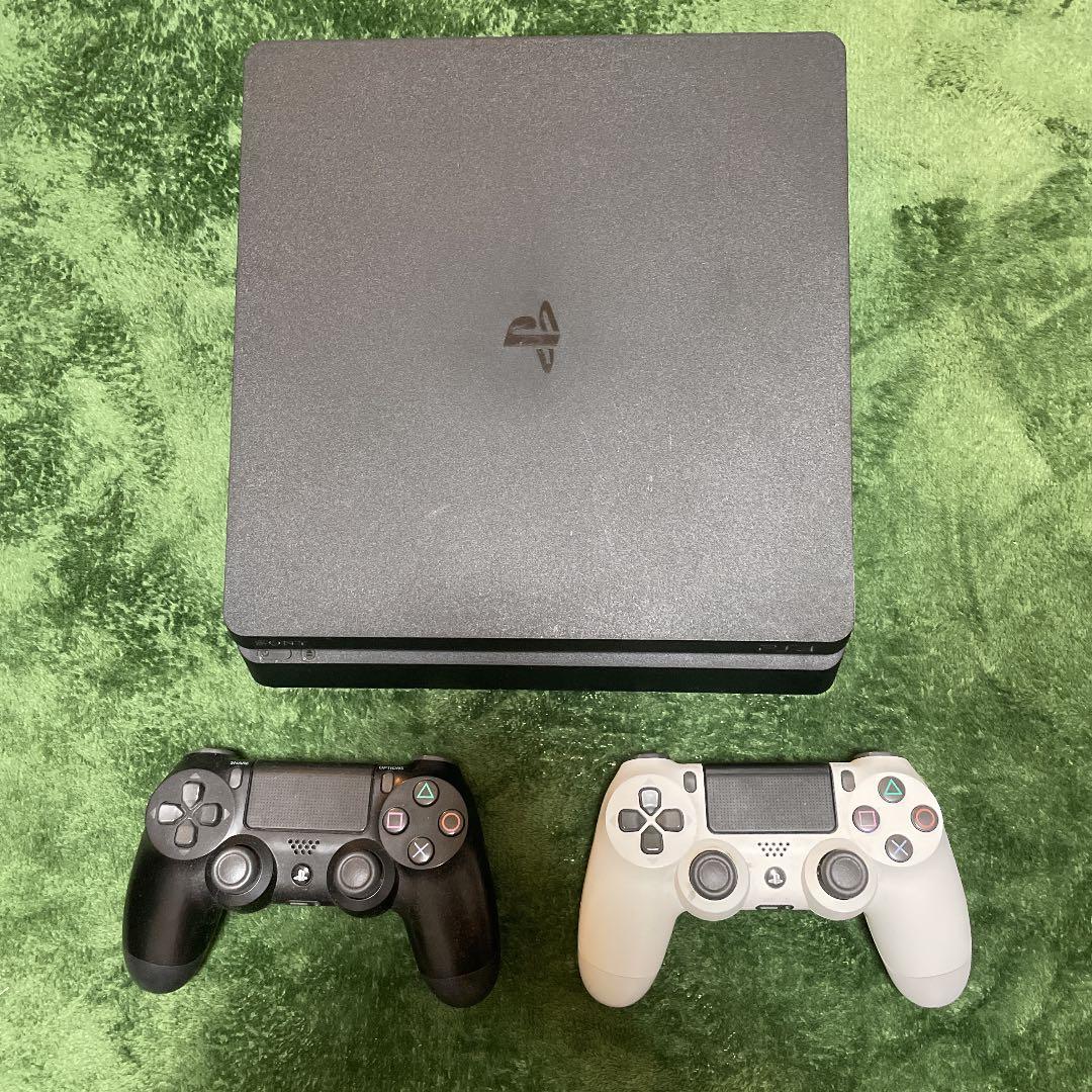 [タイムセール]PlayStation4 本体 コントローラー2つプレステ4 Amazon | PS4 有線コントローラ ブラック 2m | ハンドル・ジョイスティック