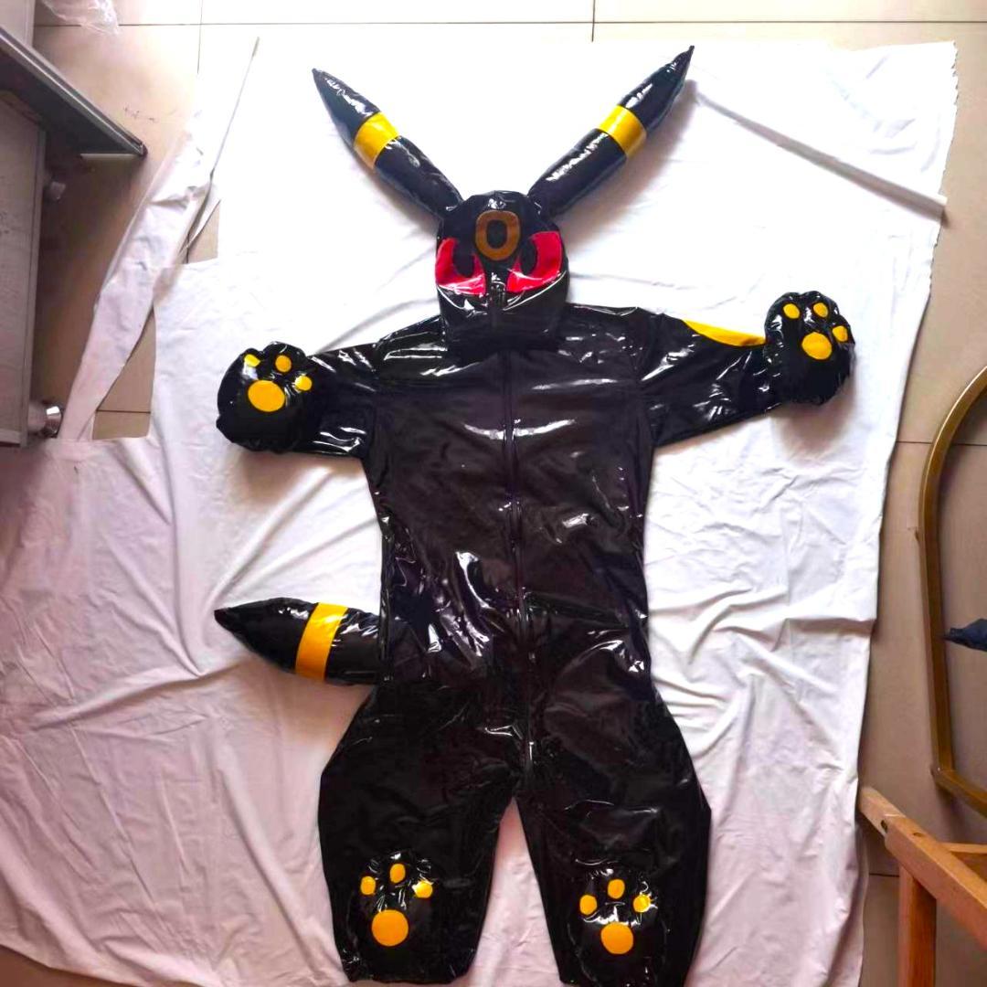 肉*王様 エナメル　ヒトイヌ　全身タイツ　ゼンタイ　着ぐるみ　面　ラテックス　ラ