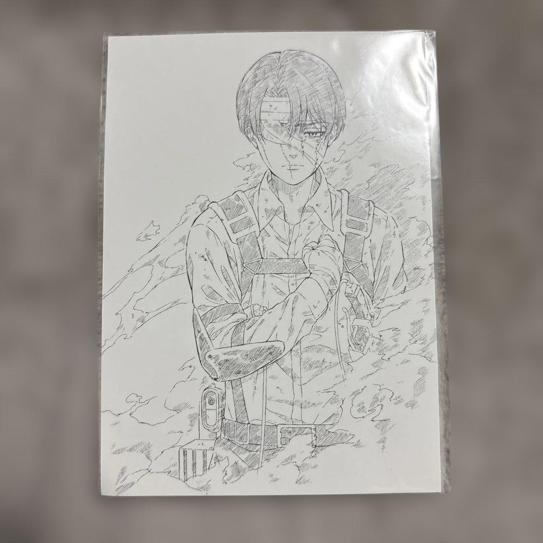 進撃の巨人 映画 特典 リヴァイ ポストカード - メルカリ