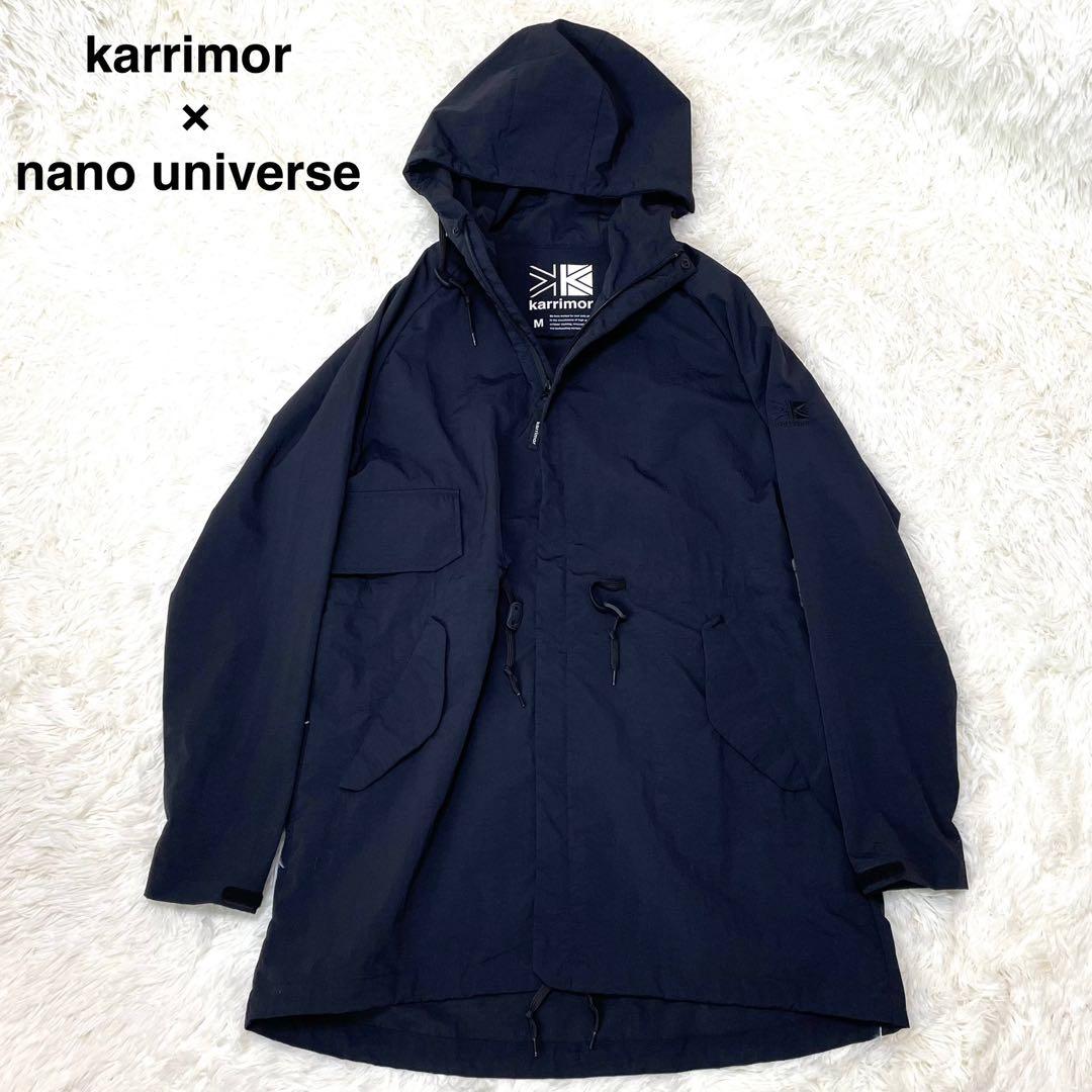 ✨極美品 カリマー×ナノユニバース 別注 モッズコート 限定 BLKシリーズ M ✨極美品 カリマー×ナノユニバース 別注 モッズコート 限定 BLK