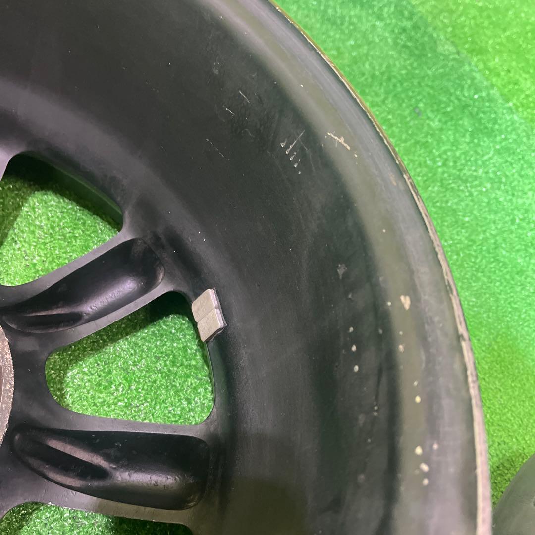 ブラックレーシング 8スポーク 2本 送料込み - メルカリ