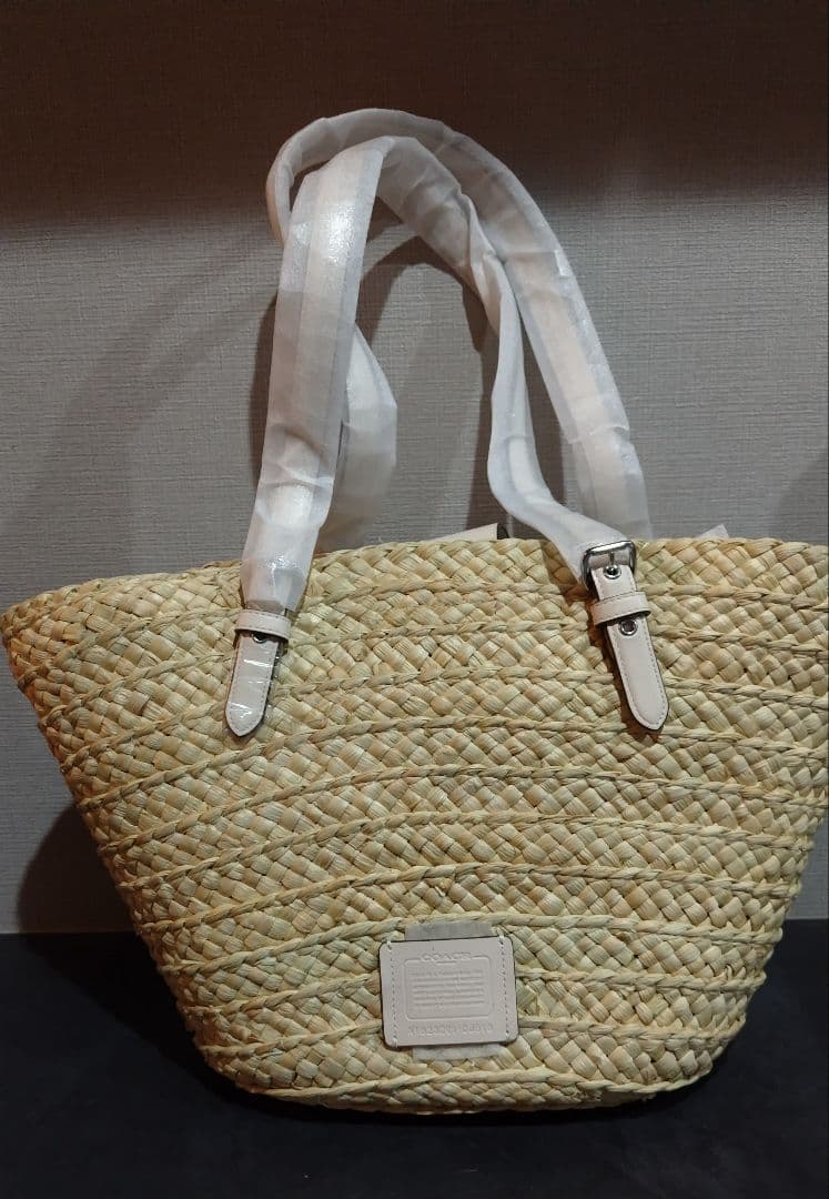 新品・未使用] コーチ ラージトート かごバック CJ518 - メルカリ