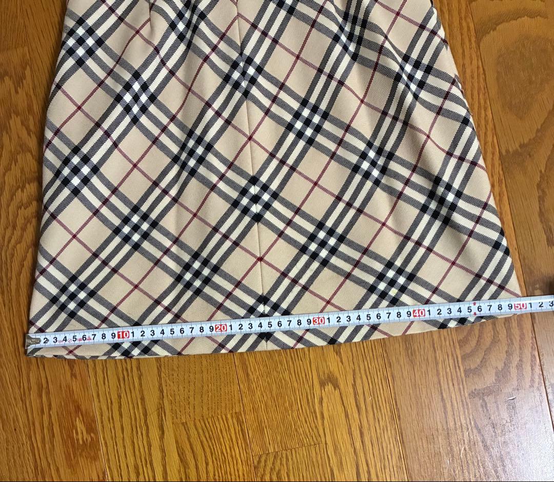 Burberry チェック柄 ノースリーブワンピース 36 - メルカリ