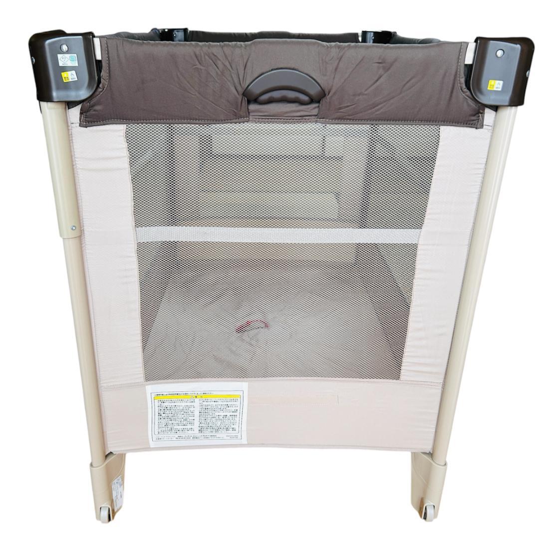Aprica アップリカ ココネル ポータブル ベビーベッド【66041】ココア