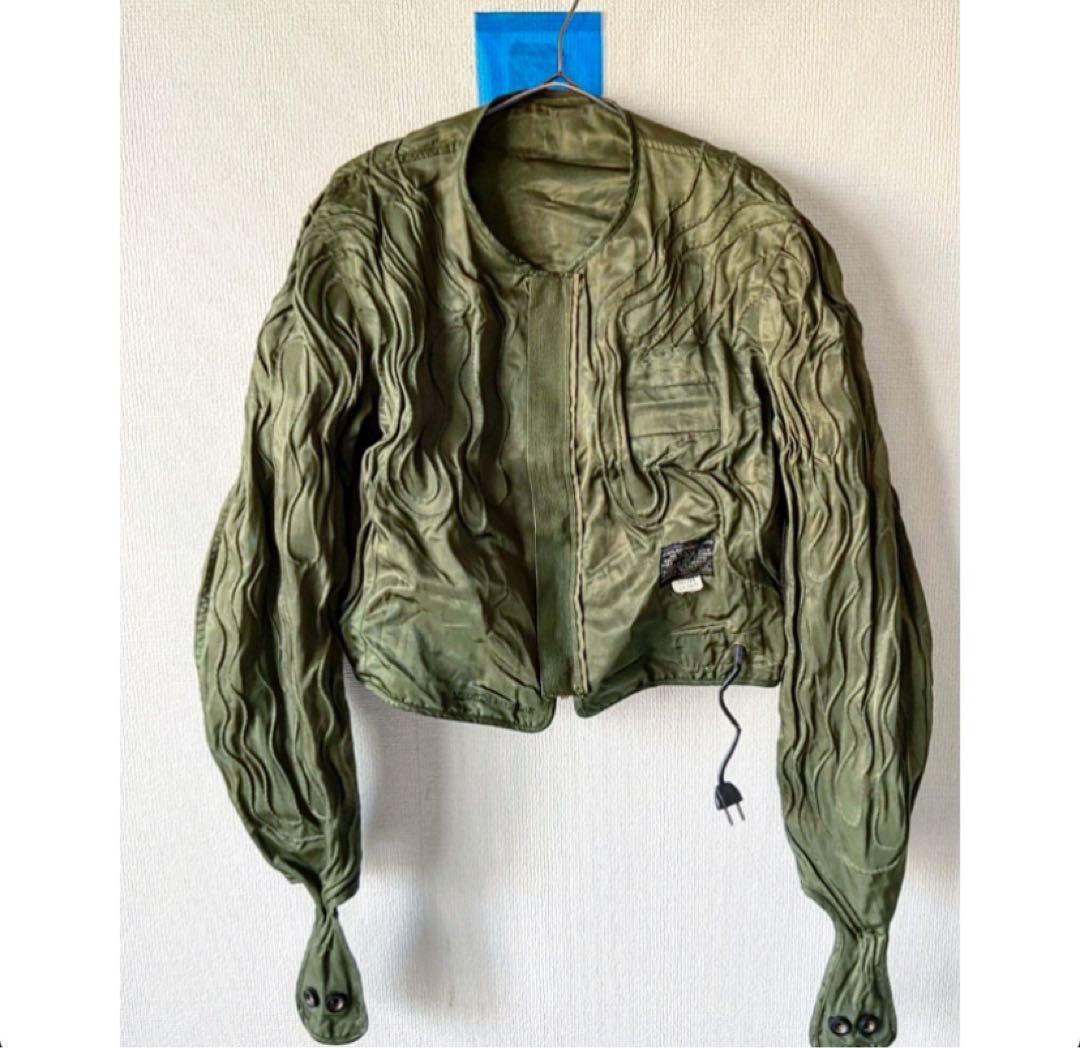 超希少 vintage 米軍実物 USAF 電熱線 エレクトロニックジャケット