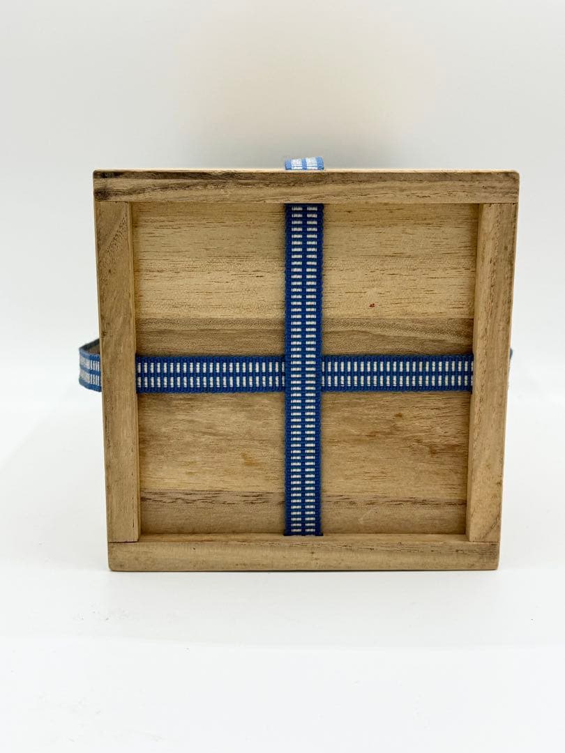 人間国宝 三代徳田八十吉】花入 青釉壺 九谷焼 共箱・布・栞