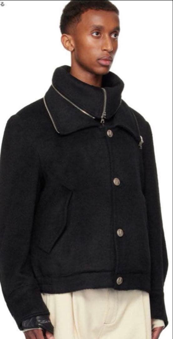 nullus 24aw multi-form aero collar jacke - メルカリ