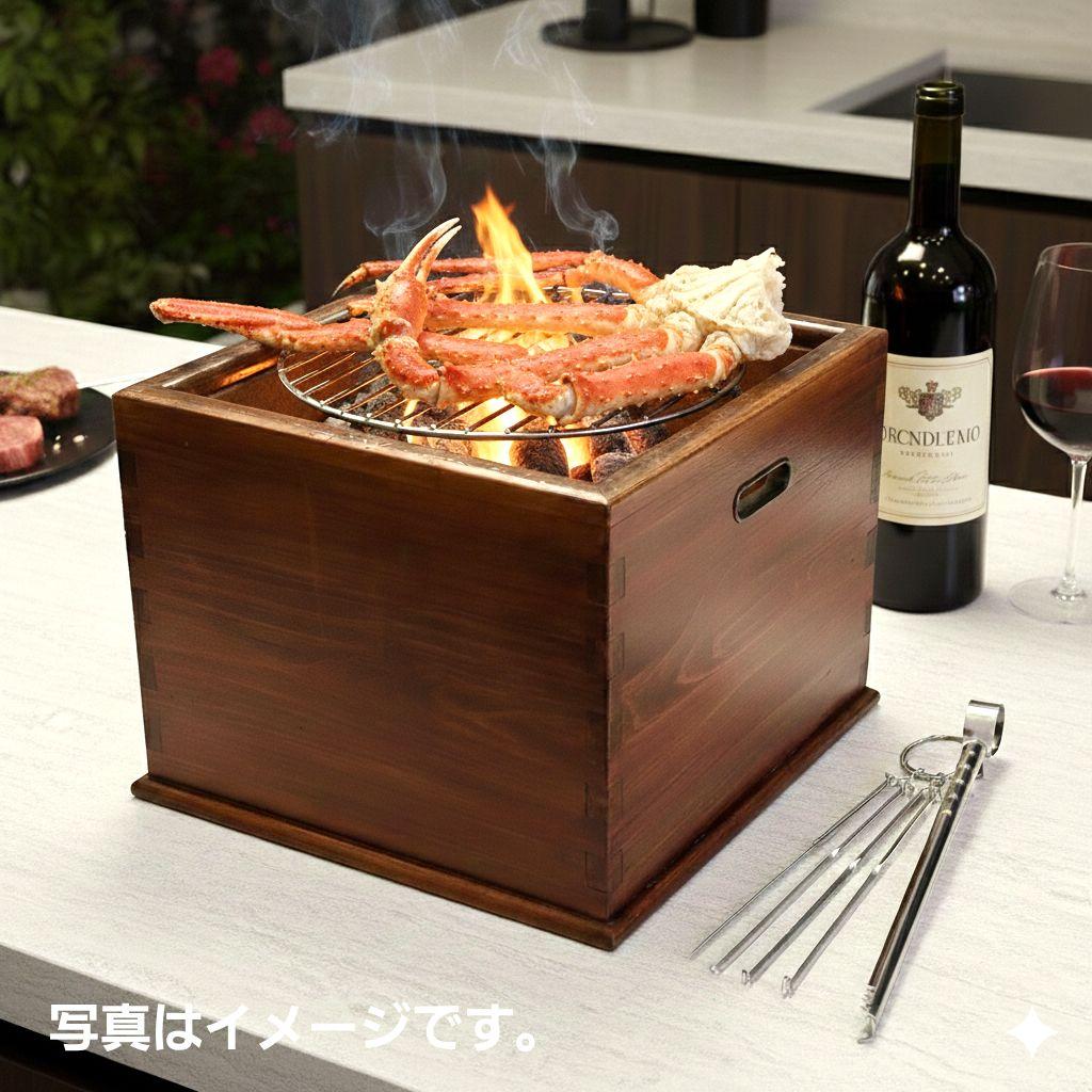 希少‼️アンティーク箱火鉢 火道具フルセット完備 昭和レトロ民具古