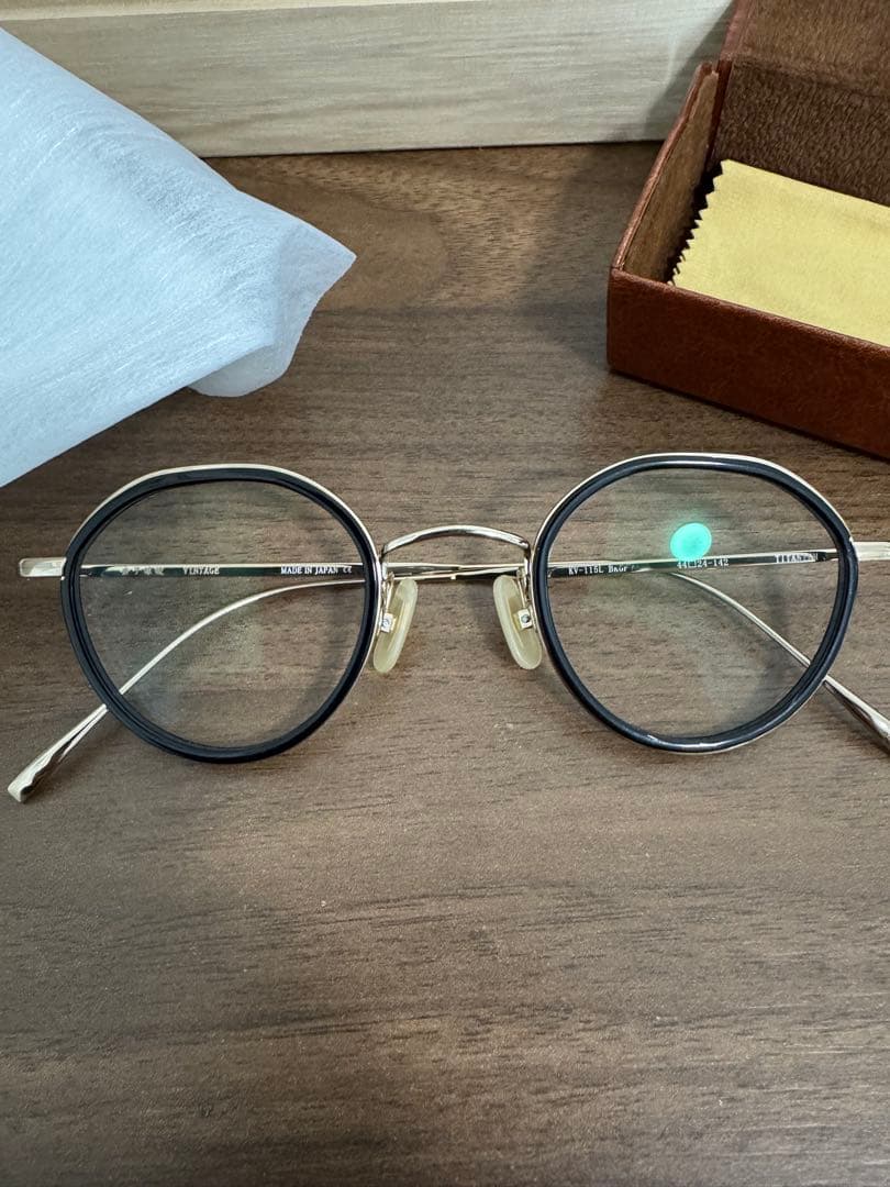 金子眼鏡 kv-115L BKGP サングラス仕様 調光レンズ 度なし - メルカリ