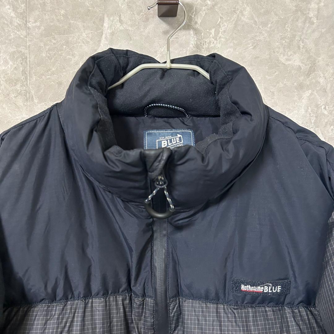 NOTHOMME BLUE ダウンジャケット XL - メルカリ