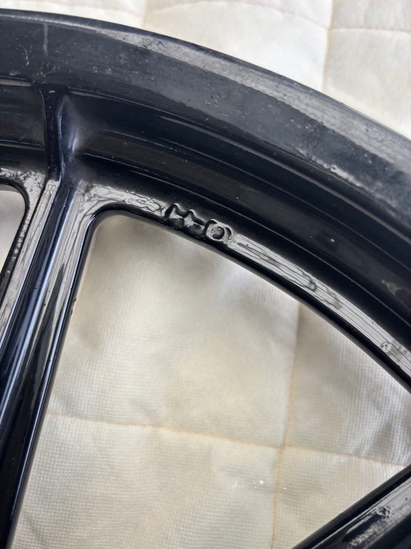 s＿s様専用 ブラック 9本キャスト 前後セット ハーレー純正 値下げしま