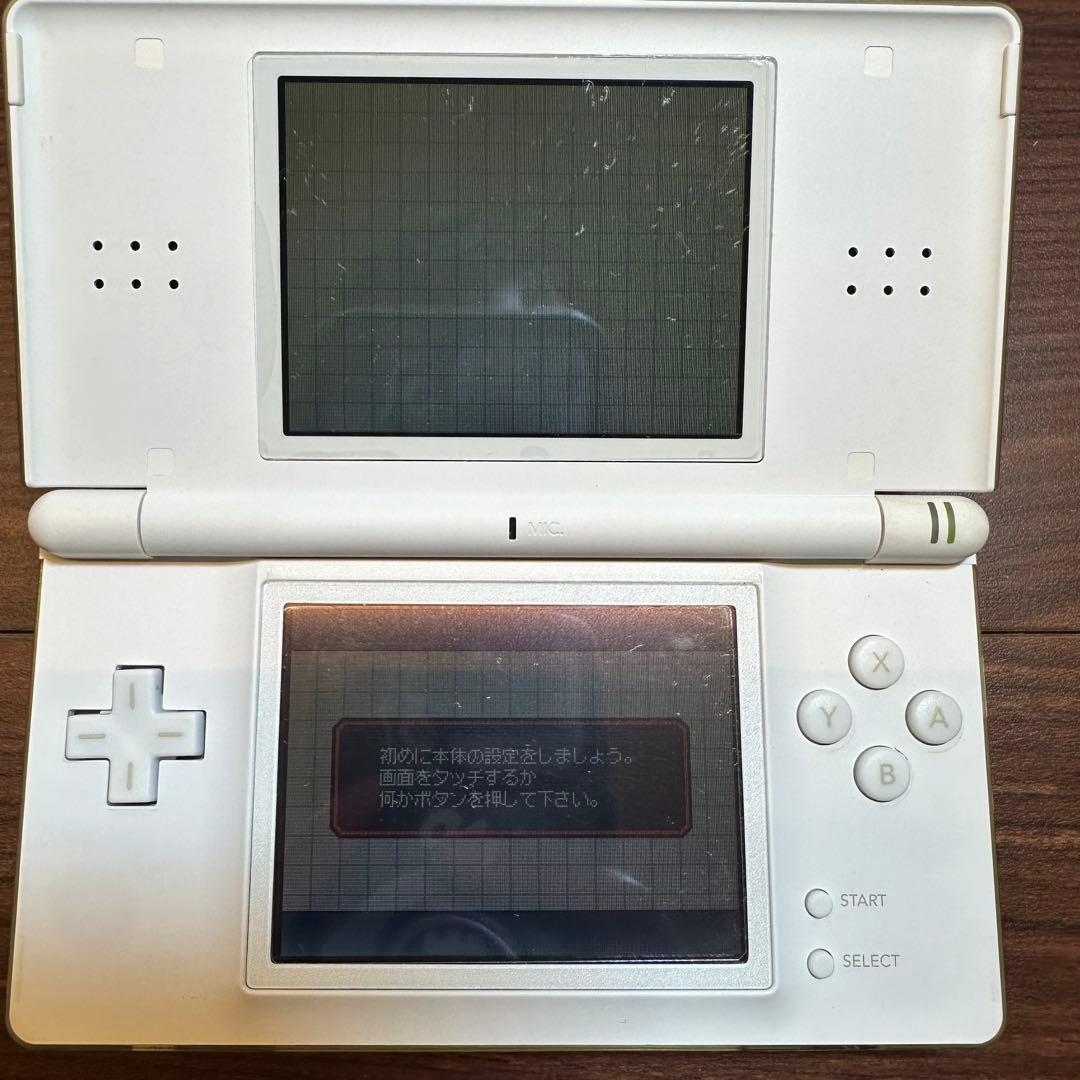 ニンテンドーDSライト 本体 クリスタルホワイト 良品 0047 - メルカリ
