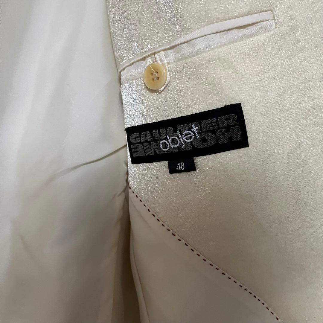 ジャンポールゴルチエ オム オブジェ【極美品】光沢スーツ